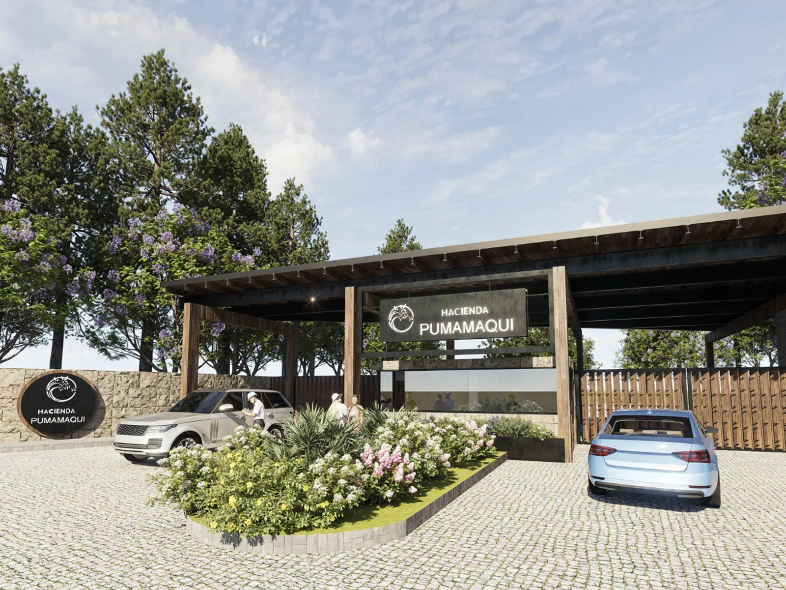 Proyecto arquitectónico Hacienda Pumamaqui